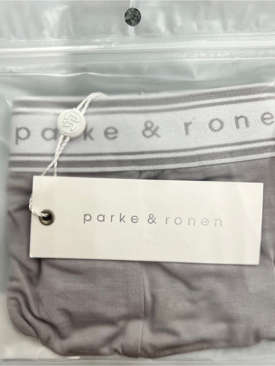 Parke & Ronen Other - Parke & Ronen Light Gray Men's Boxer Briefs with Branded Waistband